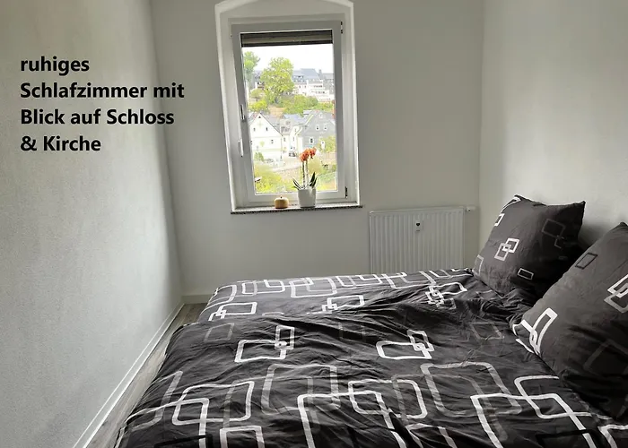 Schlossblick Im Herzen Der Stadt شقة شفارتسنبرغ